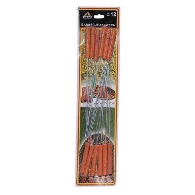 Picture of BBQ Wooden Handle Skewers - 12 pcs