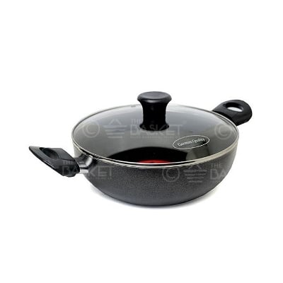 Picture of Kiam Classic Karai With Glass Lid For Induction Cooker - 22cm