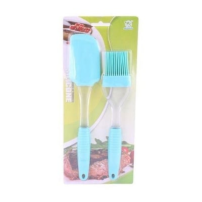 Picture of 2 Pieces Silicone Oil Brush - Sky Blue