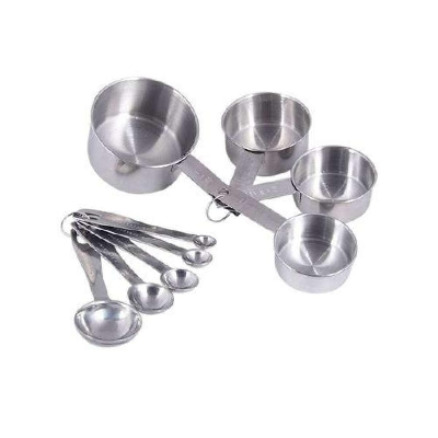 Picture of Stainless Steel Measuring Cups and Spoons