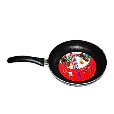Picture of 28 CM Non Stick Fry Pan with Glass Lid - Black