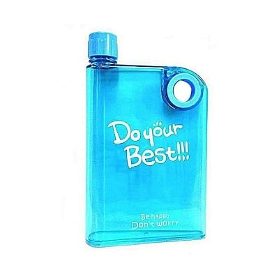 Picture of Notebook Water Bottle 380ml - Cyan