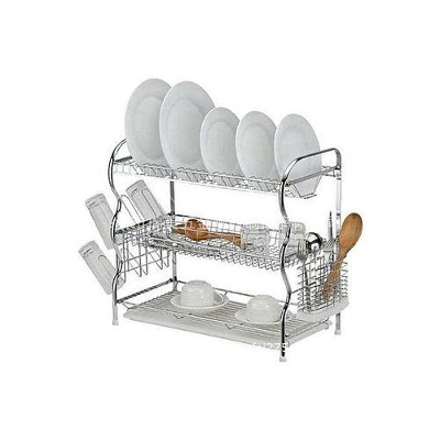 Picture of Stainless Steel Soft Pantry Unit Kitchen Rack - Silver