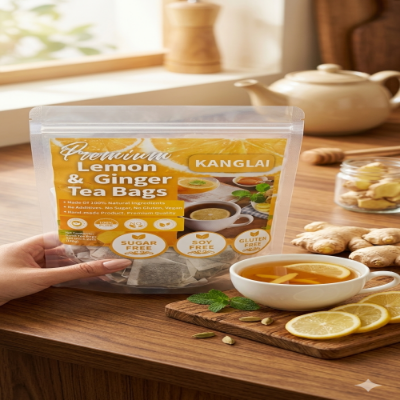 Picture of Premium Kanglai Lemon Ginger Tea Bags 120g
