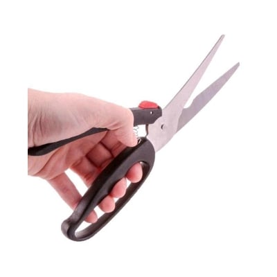 Picture of Stainless Steel Kitchen Scissors - Black and Silver