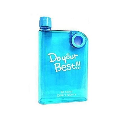 Picture of Notebook Transparent Water Bottle - 380ml - Blue