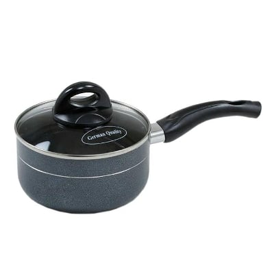 Picture of 18cm Non-Stick Milk Pan with Glass Lid -