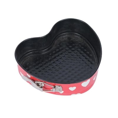 Picture of 7 Inch Non Stick Cake Pan Bread Mold - Red and Black