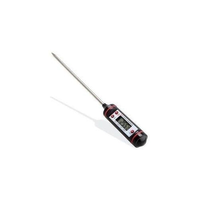 Picture of Digital Laboratory Thermometer and Food Tip - Black