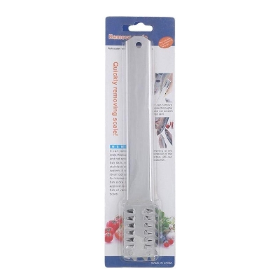 Picture of Fish Removing Scale - White