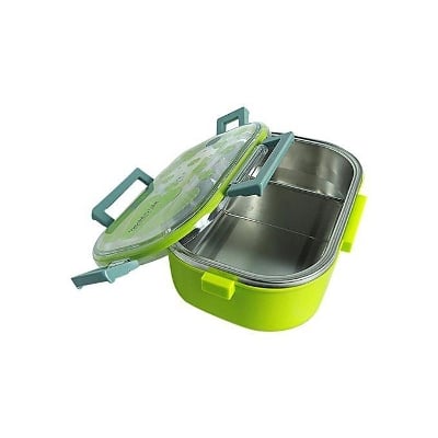 Picture of Single Layer Air-tight Lunch Box - Green