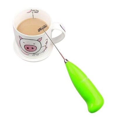Picture of Hand Mixer Cappuccino Coffee Maker - Green