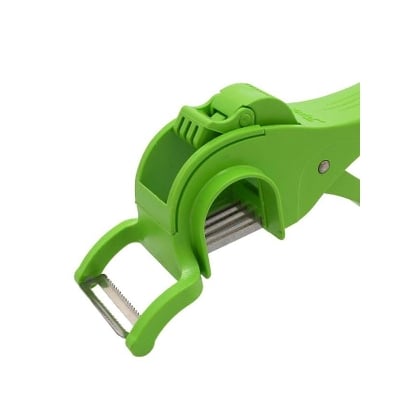 Picture of Plastic Vegetable Cutter, White/Green