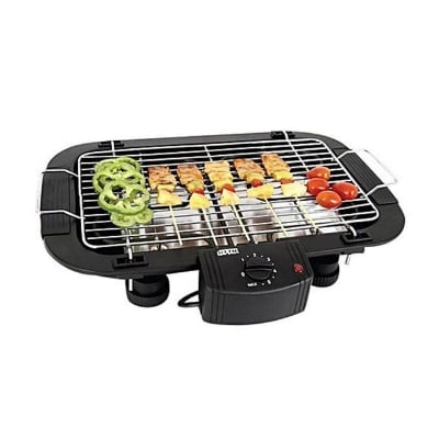 Picture of Electric Barbecue Grill Machine Fast Heater In Low Power - Black