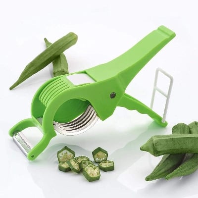 Picture of Manual Vegetable Cutter - Green