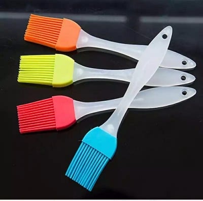 Picture of 1 brush silicone cleaner kitchen wash tool bread baking tool oil tool bathroom brush color sent by random baking brush