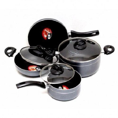 Picture of 7 Pcs Non-Stick Cooking Set 24cm â€“ Black