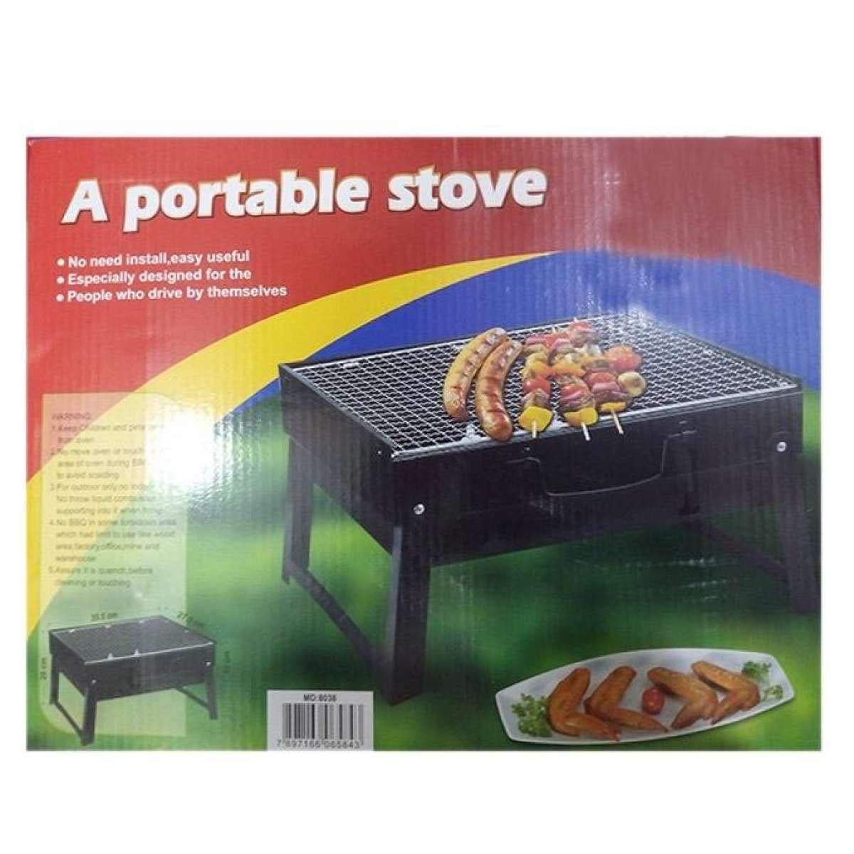 Picture of A Portable Barbecue Stove - Black