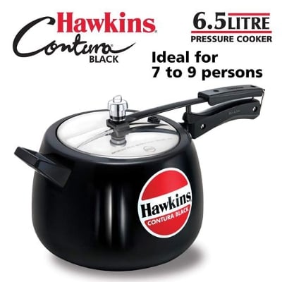 Picture of Hawkins Contura Pressur cooker 6.5 Litre Black