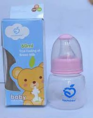 Picture of Apple Bear Pp Baby Feeding Bottle 60ml