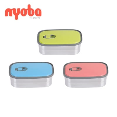 Picture of Single Layer Steeliness Steel Tiffin Lunch Box