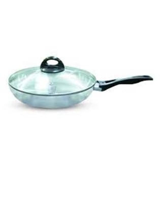 Picture of Kiam Aluminum Frypan With Glass Lid IB 24 cm