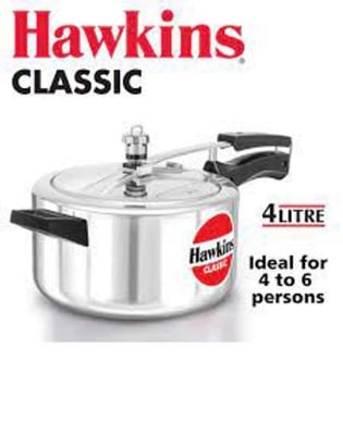 Picture of Hawkins Classic  Pressure Cooker 4 Ltr