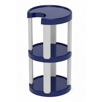 Picture of Round Filter Stand 3 Step-Dark Blue