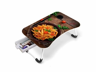 Picture of most unique Best Premium Quality - Foldable And Portable Multi-Favorable Laptop Table Stand-Study Table-Bed Table - Signifying Quality