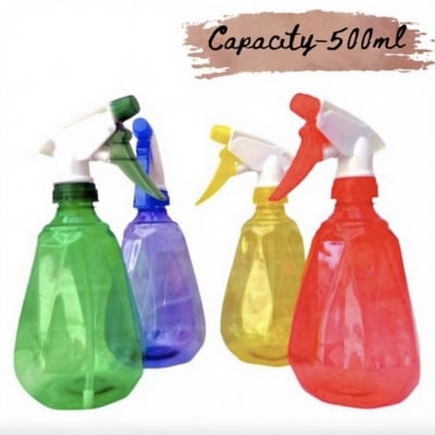 Picture of 1PC Spray Nozzle Trigger With Bottle And Sprayer Chemical Resistant (Candy-Multicolor)