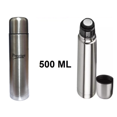 Picture of ALL STEEL HOT/ COLD WATER FLASK/TEA FLASKS/VACUUM BOTTLE 350ML-1000ML (Silver500)