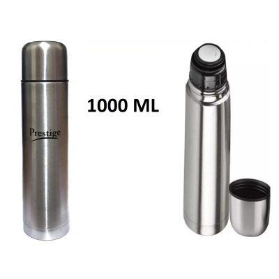 Picture of ALL STEEL HOT/ COLD WATER FLASK/TEA FLASKS/VACUUM BOTTLE 350ML-1000ML (Silver1000)