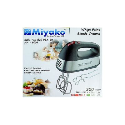 Picture of Miyako Egg Beater and Mixer (AS PER GIVEN DETAILS) (Multi8006)