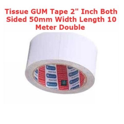 Picture of 1 PC Double Sided Gum Tape/Both Side Tape 2 inch 50MM (10METER)