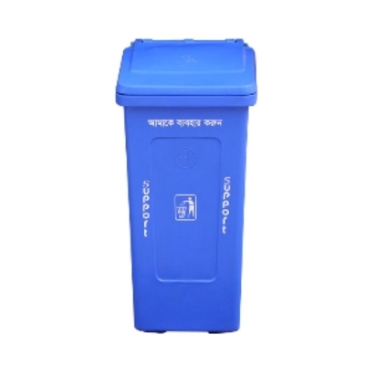 Picture of 120 Liter Big Size Plastic Made PADDLE / NONPADDLE Wheel System Garbage & Recycle Trash Bin / Chaka Dustbin (NONPADDLE)