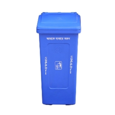 Picture of 120 Liter Big Size Plastic Made PADDLE / NONPADDLE Wheel System Garbage & Recycle Trash Bin / Chaka Dustbin Pedel (NONPADDLE)