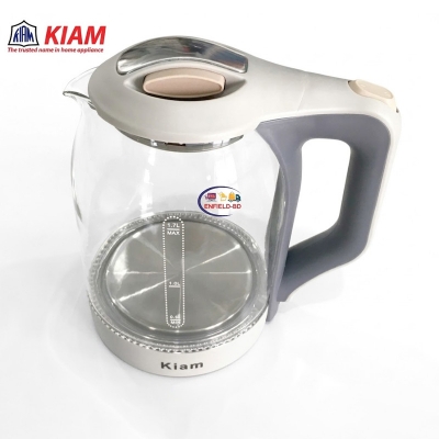 Picture of Water Heater/ Electric Kettle 1.8 Liter for Make tea, coffee and Hot water (KIAM-BL002)
