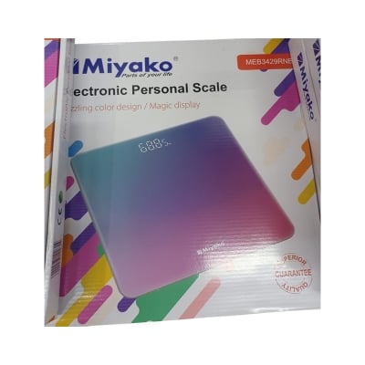 Picture of MIYAKO/ CAMRY Digital weight machine / MIYAKO Digital weight scale VARIATION (MulticolorMEB3429RNB)
