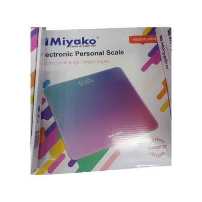 Picture of Miyako/ CAMRY Digital Weight Machine / Scale (MulticolorMEB3429RNB)