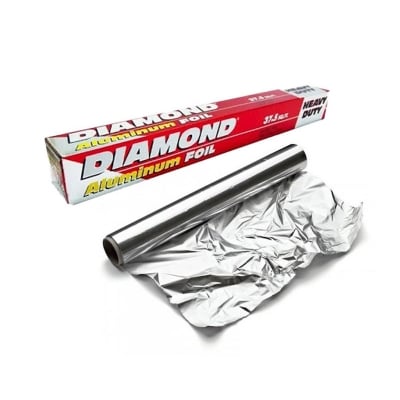 Picture of Aluminium Foil 37.5 Sqf/ 11.5M Ideal For All Baking Purpose Use / Multi-use Product / For Wrapping Bakery Items / Sandwiches / Burgers / Pizza (Multicolor)