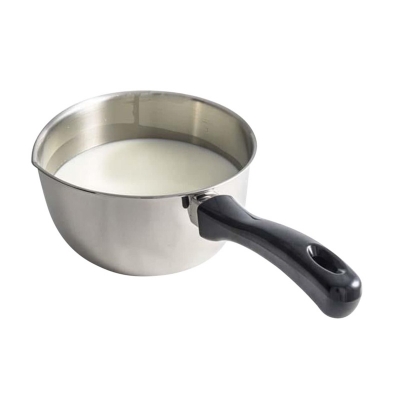 Picture of Stainless Steel Milk Pan with Bakelite Long Handle 304 FOOD GRADE (Silver18CM)