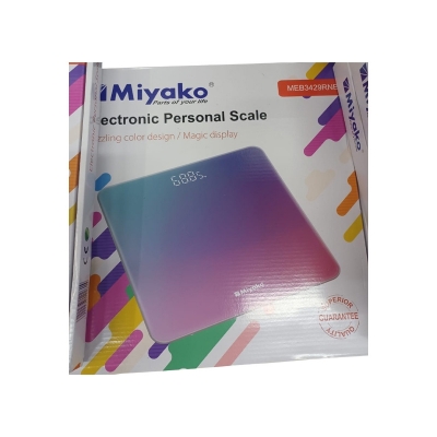 Picture of Miyako/ CAMRY Digital weight machine/ Digital weight scale MIYAKO (MulticolorMEB3429RNB)