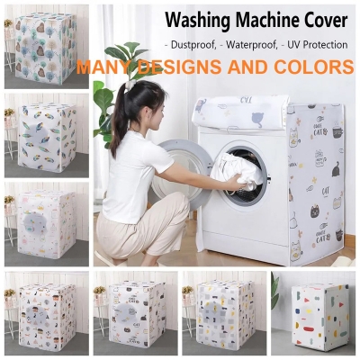 Picture of Front Loader Washing Machine Covers Washer Cover Front Loading Washing Machine Cover Waterproof Cover (Multicolor9-12KG)