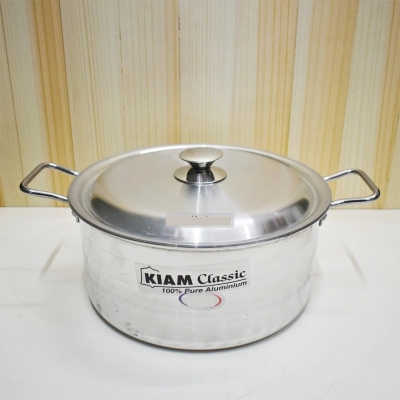 Picture of Kiam Anodized Stock Pot (ORDER AS PER SIZES) (Silver36CM)