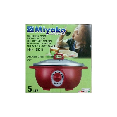 Picture of Miyako Electric Multipurpose Cooker 5 Liter (Multicolor)