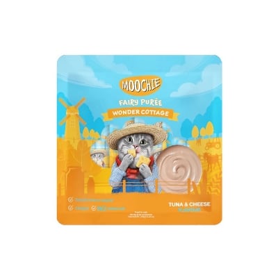 Picture of Moochie Treat for Cats and Kittens Tuna & Cheese Flavor 15G Pouch (5PCS)