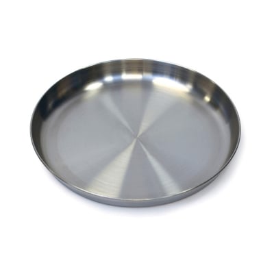 Picture of Stainless Steel Plate (Single side mirror) 304 FOOD GRADE (Silver26CM)