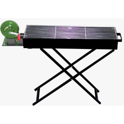 Picture of BIG SIZE BBQ GRILL WITH BLOWER - Black
