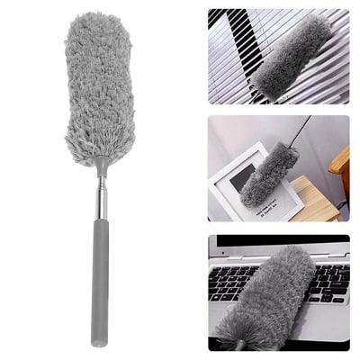 Picture of Extendable Microfiber Duster with Telescopic Pole Duster - Dark Ash