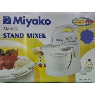 Picture of 3.5 Liter Miyako Egg Beater and Mixing SM-625 INDONESIA Multicolor
